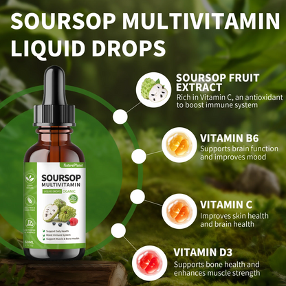 Soursop with Multivitamin Liquid Drop -60ml